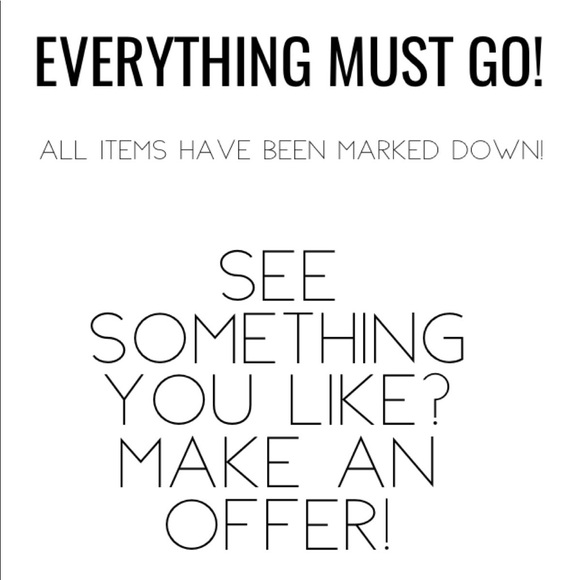 Everything MUST Go! - Picture 1 of 1